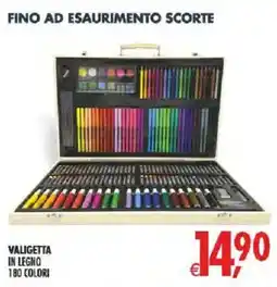 Deco Superstore Valigetta in legno 180 colori offerta