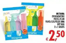 Deco Superstore Evidenziatore pastel/fluo Mitama offerta
