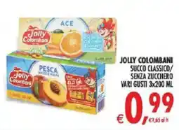 Deco Superstore Jolly Colombani succo classico senza zucchero offerta