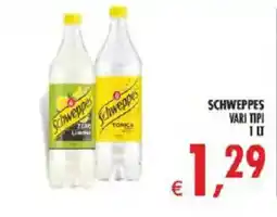 Deco Superstore Schweppes vari tipi offerta