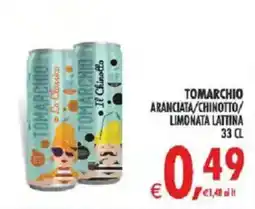Deco Superstore Tomarchio Aranciata/Chinotto/Limonata Lattina offerta