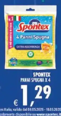 Deco Superstore Spontex panni spugna offerta