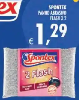 Deco Superstore Spontex panno abrasivo flash x 2 offerta
