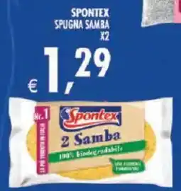 Deco Superstore Spontex spugna samba offerta
