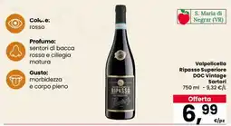 Despar Valpolicella Ripasso Superiore DOC Vintage Sartori offerta