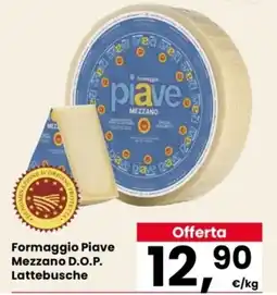 Despar Formaggio Piave Mezzano D.O.P. offerta