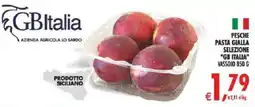 Deco Superstore Pesche pasta gialla selezione GB Italia offerta