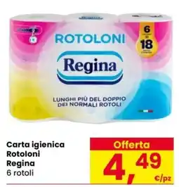 Despar Carta igienica Rotoloni Regina offerta