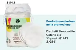 Yves Rocher Dischetti Struccanti in Cotone Bio offerta