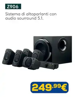 Euronics Sistema di altoparlanti con audio sourround 5.1. offerta