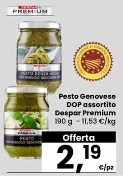 Despar Pesto Genovese DOP Despar Premium offerta