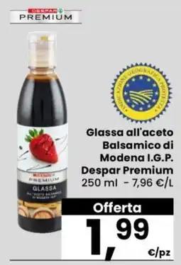 Despar Glassa all'aceto balsamico di Modena I.G.P. Despar Premium offerta