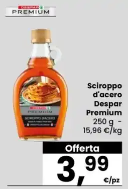 Despar Sciroppo d'acero Despar Premium offerta