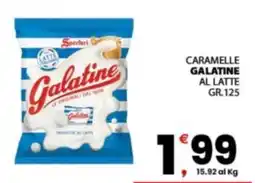 Despar Sicilia Caramelle Galatine al latte offerta