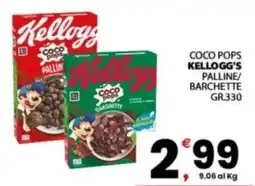 Despar Sicilia Kellogg's Coco Pops offerta
