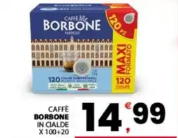 Despar Sicilia Caffè Borbone in cialde offerta