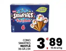 Despar Sicilia Cono Smarties Nestlé offerta