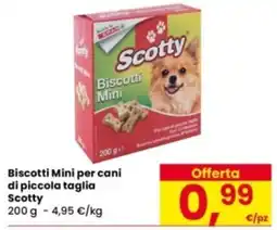 Eurospar Biscotti Mini per cani di piccola taglia Scotty offerta