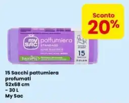 Eurospar Sacchi pattumiera My Sac offerta
