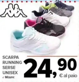 Todis Scarpe running Serse unisex offerta
