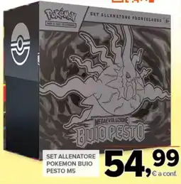 Todis Set allenatore pokemon buio pesto m5 offerta