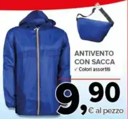Todis Giacca antivento con sacca offerta