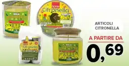 Todis Citronella offerta