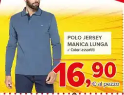 Todis Polo jersey manica lunga offerta