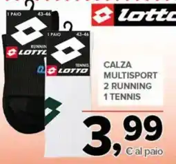 Todis Calza multisport Lotto offerta