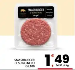 Despar Sicilia Smashburger di suino nero offerta