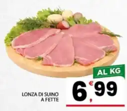 Despar Sicilia Lonza di suino a fette offerta