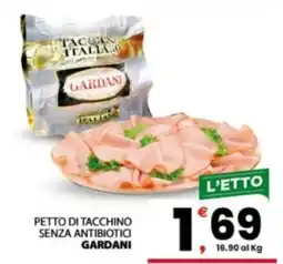 Despar Sicilia Petto di tacchino senza antibiotici Gardani offerta