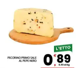 Despar Sicilia Pecorino Primo Sale al Pepe Nero offerta