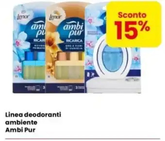 Eurospar Linea deodoranti ambiente Ambi Pur offerta