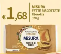 SpeSì Fette biscottate integrali Misura offerta