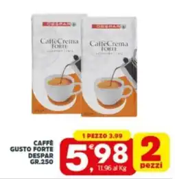 Despar Sicilia CaffèCrema Forte Despar offerta
