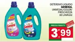 Despar Sicilia Detersivo liquido General offerta
