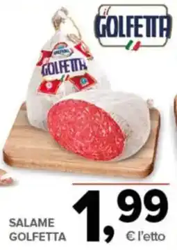 Todis Salame Golfetta offerta