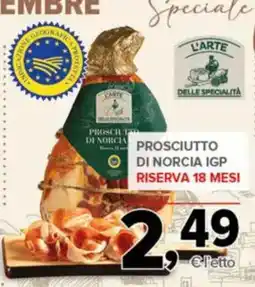 Todis Prosciutto di Norcia IGP Riserva 18 mesi offerta