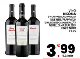 Despar Sicilia Vino Nicosia offerta