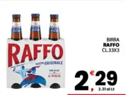 Despar Sicilia Birra Raffo offerta