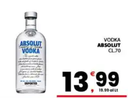 Despar Sicilia Vodka Absolut offerta