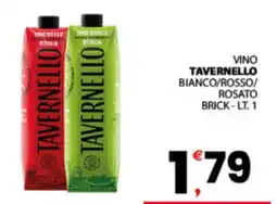 Despar Sicilia Vino Tavernello offerta