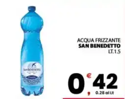 Despar Sicilia Acqua frizzante San Benedetto offerta