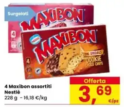 Eurospar Maxibon assortiti Nestlé offerta