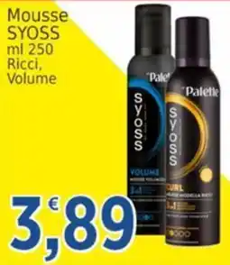 Market Ingross Mousse SYOSS Volume offerta