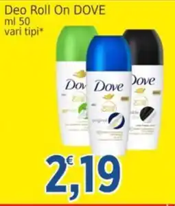 Market Ingross Deo Roll On Dove offerta