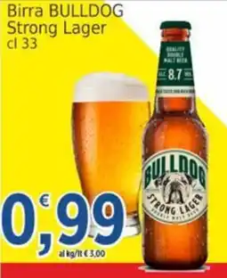 Market Ingross Birra Bulldog Strong Lager offerta