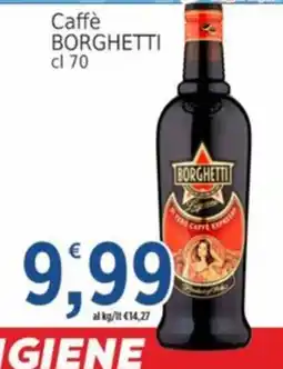 Market Ingross Caffè Borghetti offerta