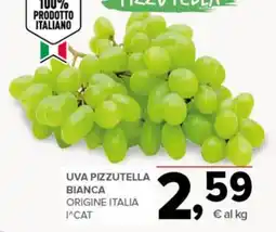 Todis Uva Pizzutella Bianca offerta